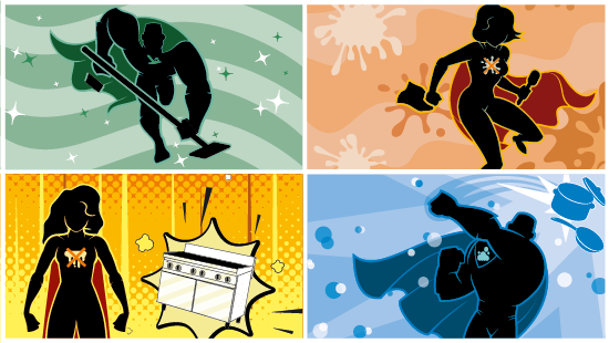 Ecolab's Four Kitchen Heroes Image